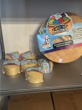 Super Mega Rainbow Mystery Dumpling Toy - Gold